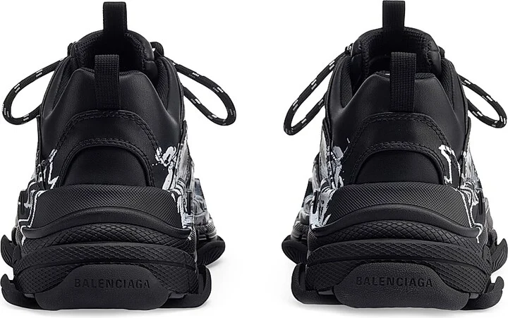 Women's Triple S Sneakers in DIY Metal - Off White - Size 6 - Image 8