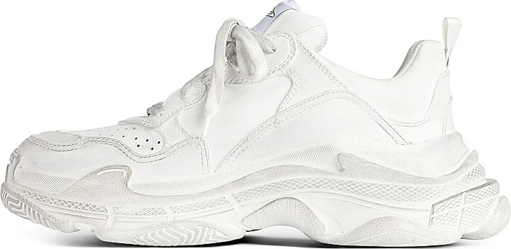Women's Triple S Sporty Sneakers - White - Size 7 - Image 6