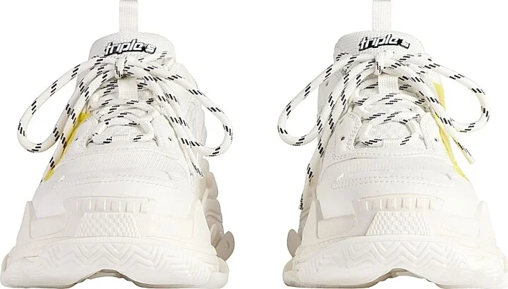 Women's Triple S Tape Type Sneakers - Black - Size 4 - Image 9