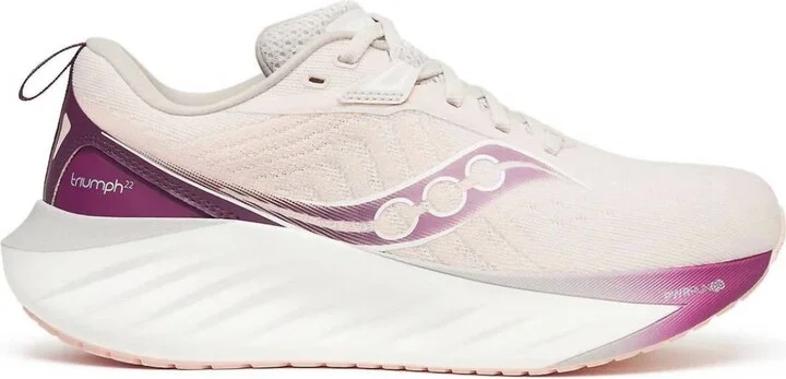 Women's Triumph 22 Running Shoes In Moon/eggplant