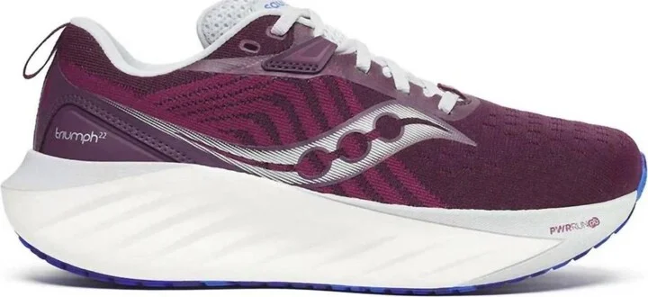 Women's Triumph 22 Running Shoes In Plum/royal