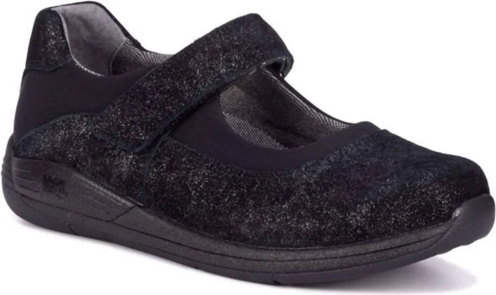 Women's Trust Mary Jane In Black/silver Combo