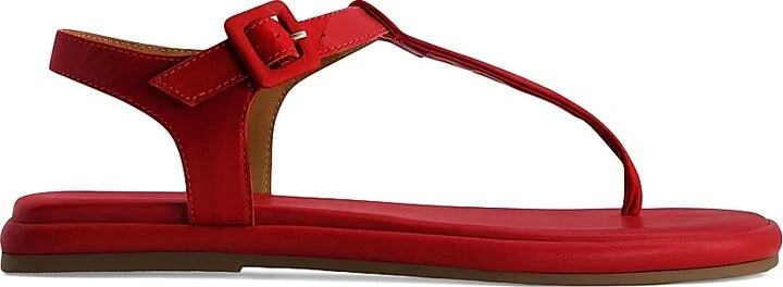 Women's Tucson Leather T-Strap Sandals - White - Size 6 - Image 10