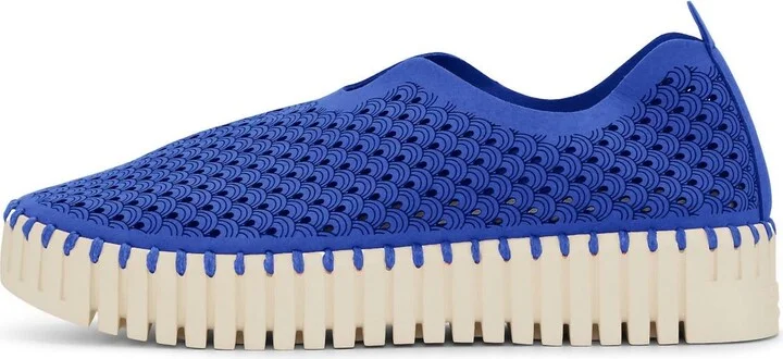 Women's Tulip 3373 Platform Sneaker In Blue Web