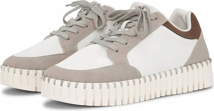 Women's Tulip 4092 Lace Up Shoes In Lily White