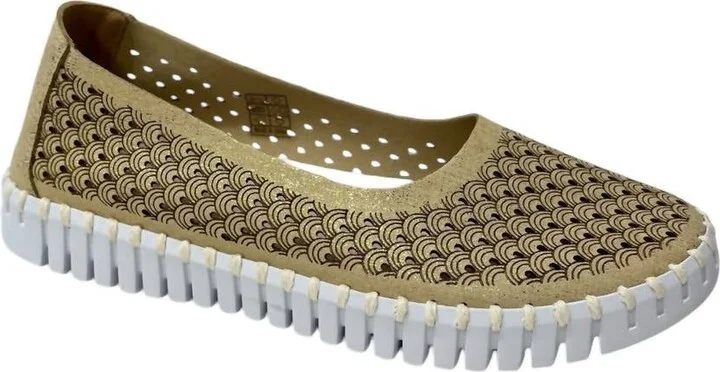 Women's Tulip Ballet Slip-On Sneaker In Platino