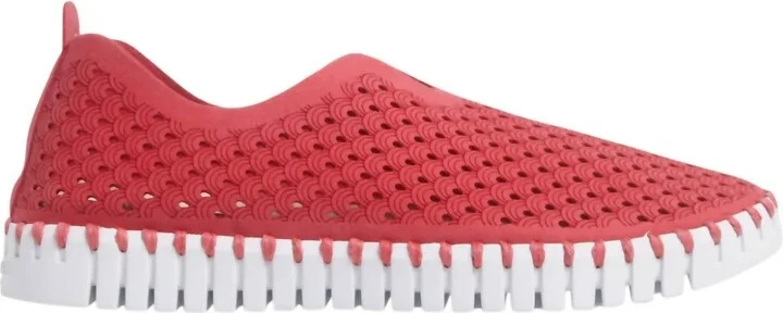 Women's Tulip Perforated Slip-On Sneaker In Raspberry