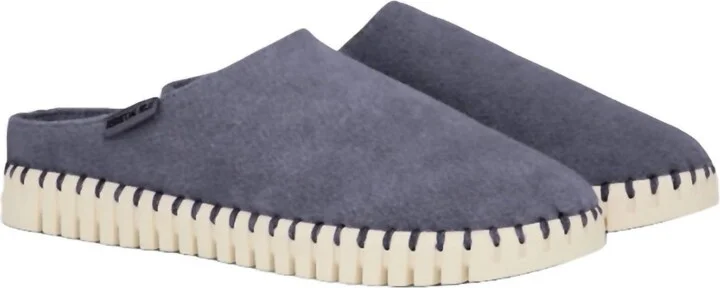 Women's Tulip Slip On Mule In Midnight Blue