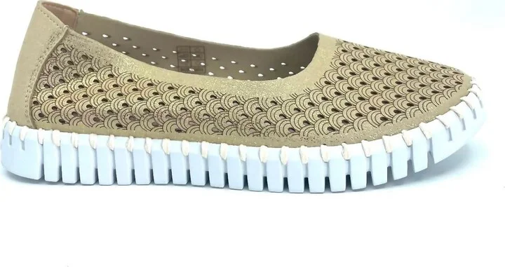 Women's Tulipu 0026 Ballet Slipper In Platin