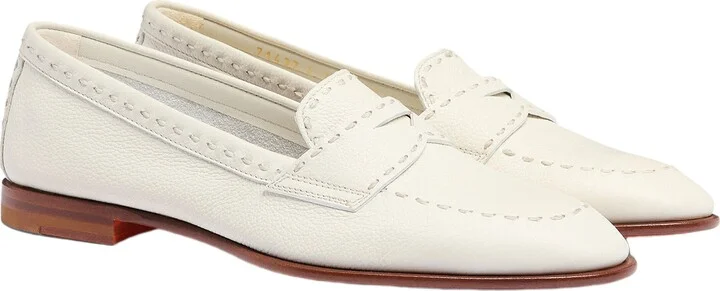 Women's tumbled leather penny loafer - Image 3
