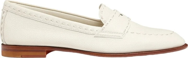 Women's tumbled leather penny loafer