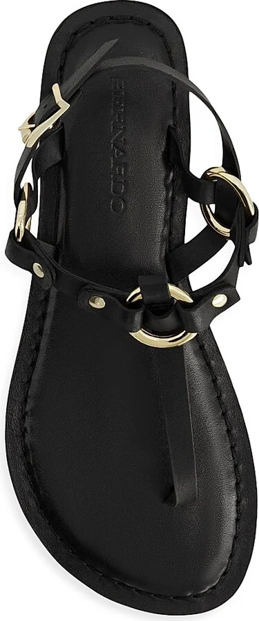 Women's Tuni T-Strap Sandals - Black - Size 6 - Image 3