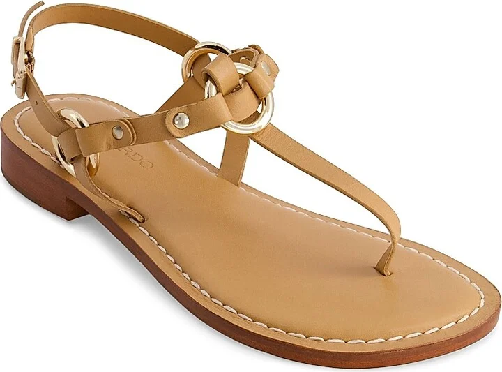 Women's Tuni T-Strap Sandals - Black - Size 6 - Image 6