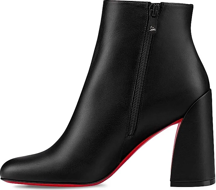 Women's Turela 85MM Leather Boots - Black - Size 4 - Image 3