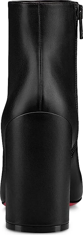 Women's Turela 85MM Leather Boots - Black - Size 4 - Image 4
