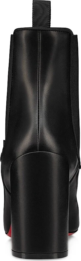 Women's Turelastic 85MM Leather Boots - Black - Size 5 - Image 4