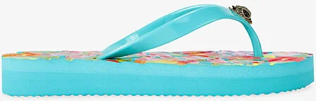 Womens Turq Other Kensington Q Ruber Flip Flops Eur 38/5 Uk Women