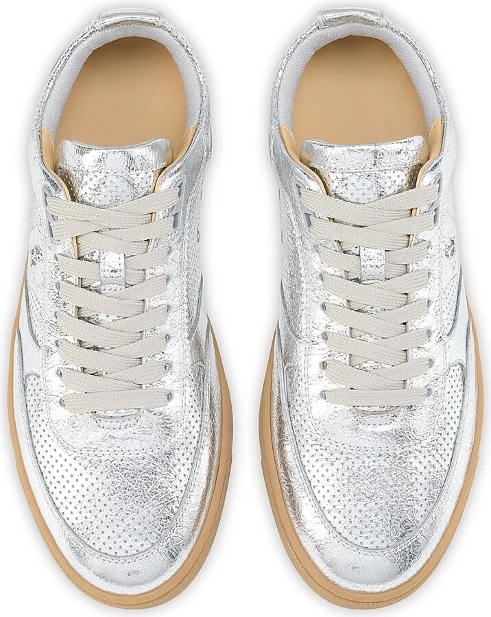 Women's Tutti Rui Low-Top Sneakers - Silver - Size 5.5 - Image 4