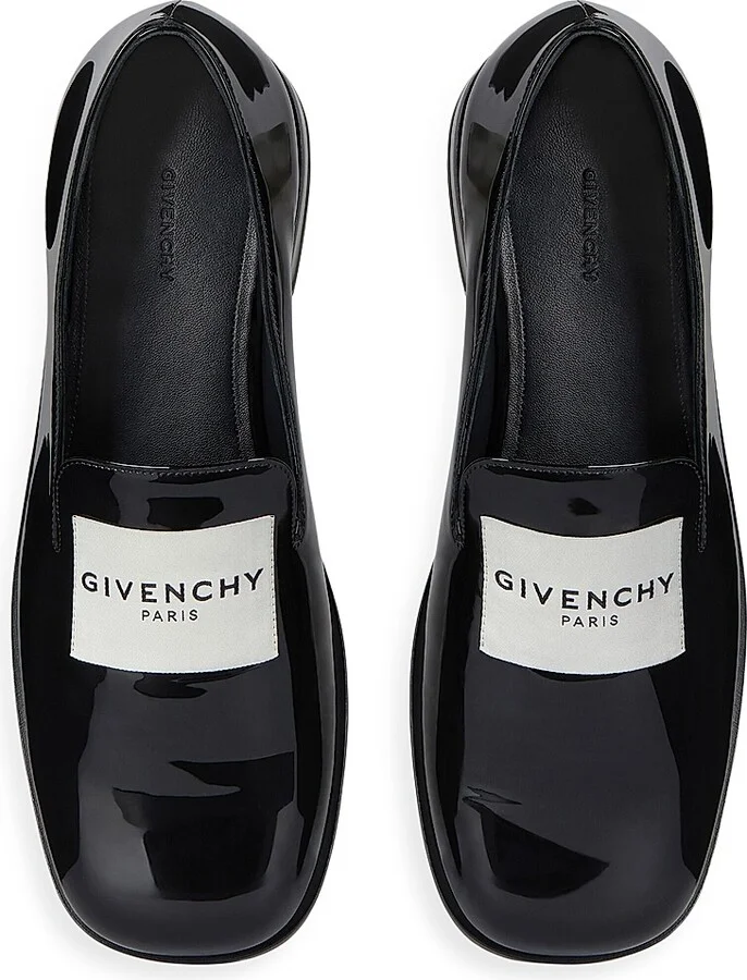 Women's Tux Loafers in Patent Leather - Black - Size 6 - Image 3