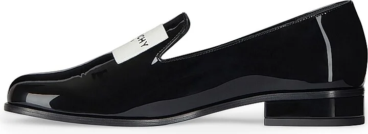 Women's Tux Loafers in Patent Leather - Black - Size 6 - Image 4