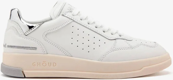 Women's Tweener Low In White Silver Tab