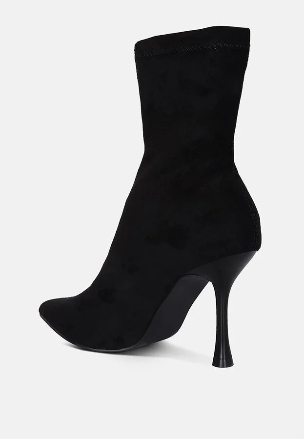 Womens tweeple stiletto boot with a pointed toe - Image 2