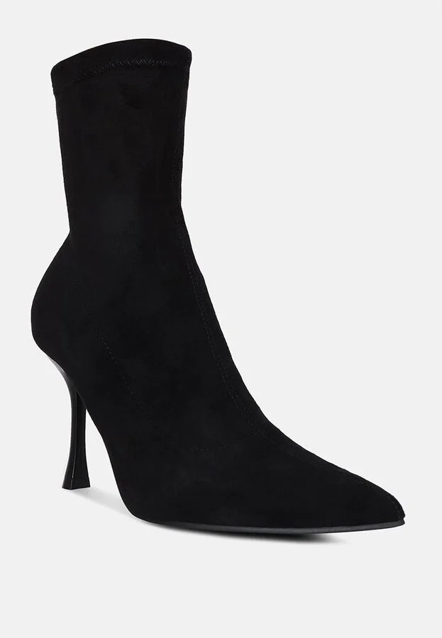 Womens tweeple stiletto boot with a pointed toe - Image 3