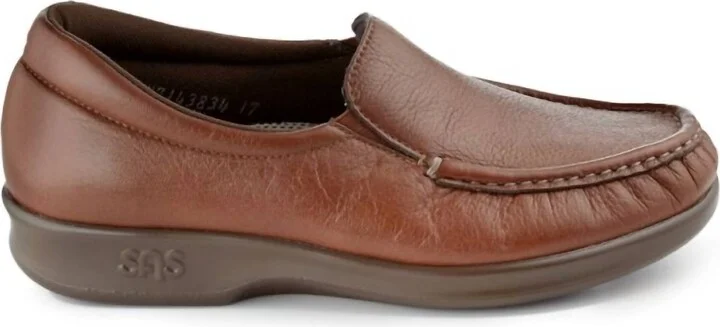 Women's Twin Loafer In Brandy