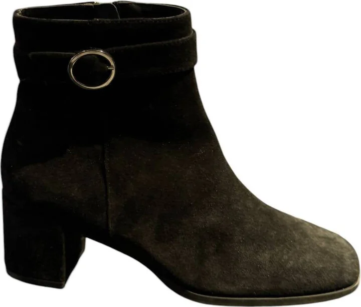 Women's Tyler Boots In Black Suede