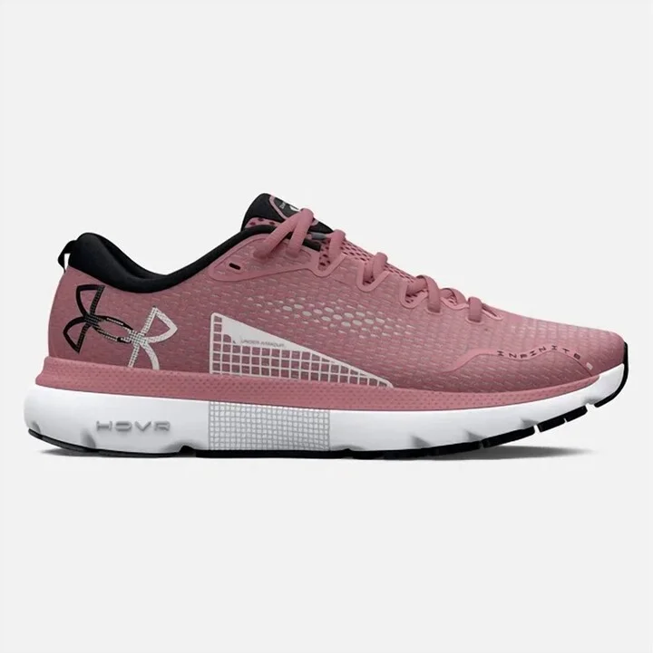 Women's Ua Hovr Infinite 5 Running Shoe In Pink Elixir