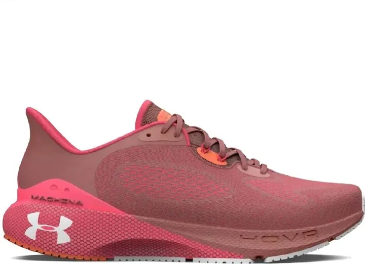 Women's Ua Hovr Machina 3 Running Shoe In Red/pink/rouge