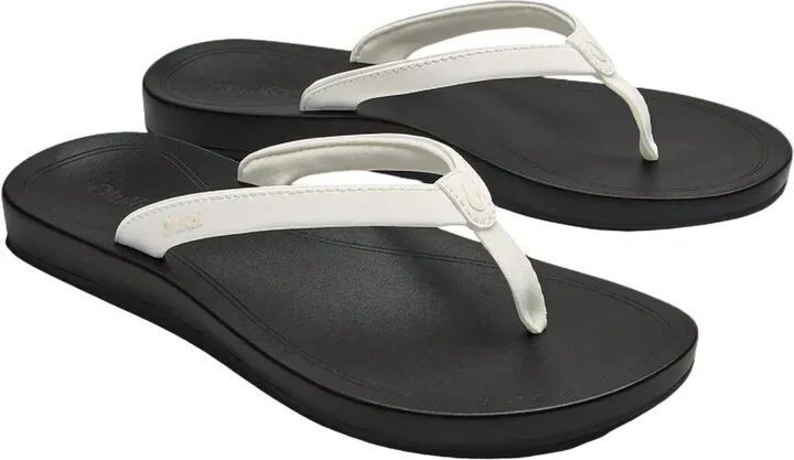 Women's Uiki Sandal In Bright White/lava Rock