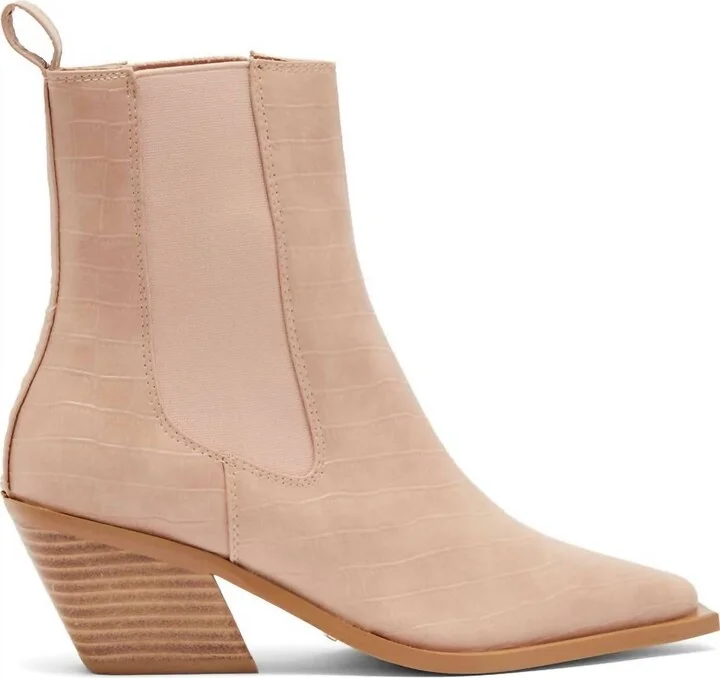 Women's Ukaya Boots In Rose Clay Croc