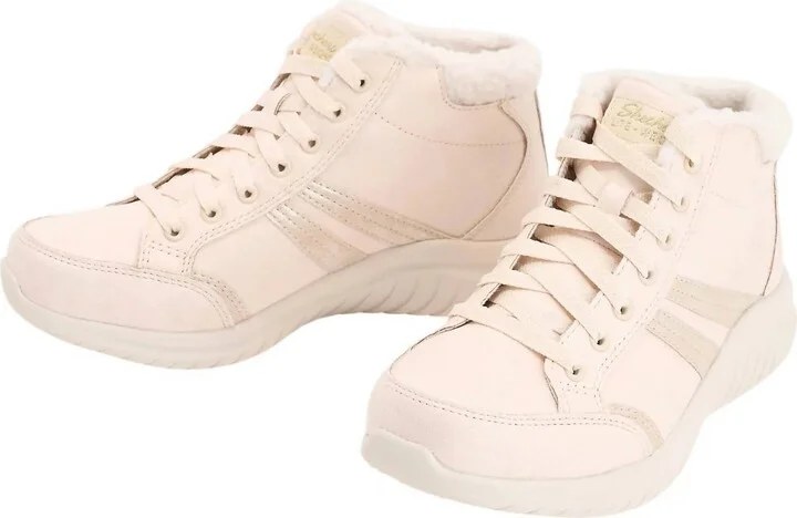 Women's Ultra Flex Metallic Overlay Boots In Natural