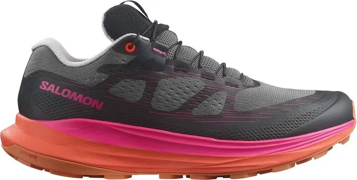 Women's Ultra Glide 2 - B Running Shoe In Plum Kitten/black/pink Glo