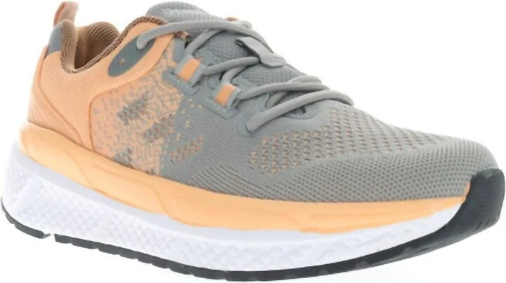 Women's Ultra Sneaker In Grey / Peach