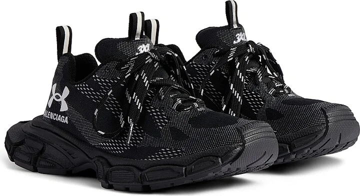 Women's Under Armour 3XL Knit Sneakers - Black - Size 6 - Image 3