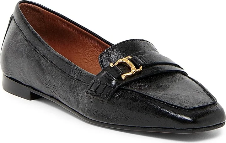 Women's Uptown Leather Bit Loafers - Black - Size 5.5 - Image 2