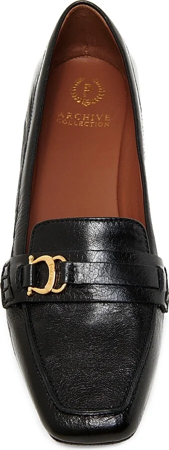 Women's Uptown Leather Bit Loafers - Black - Size 5.5 - Image 4