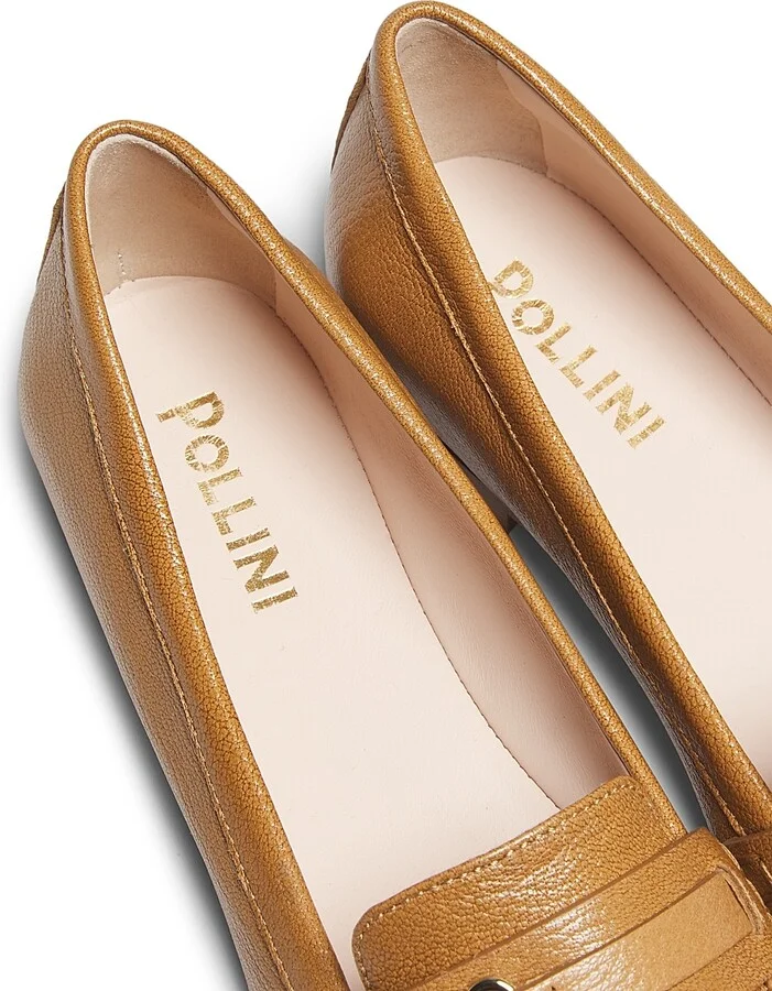 Women's Uptown Leather Driving Loafers - Moka - Size 6.5 - Image 5