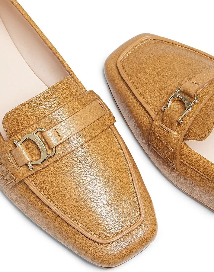 Women's Uptown Leather Driving Loafers - Moka - Size 6.5 - Image 6