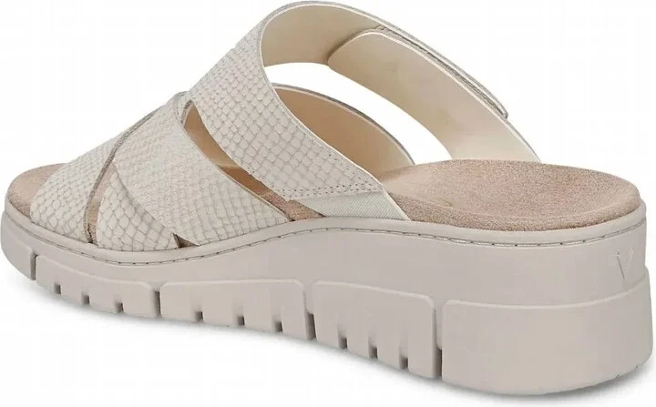 Women's Uptown Sunset Wedge Sandal In Ivory Nubuck