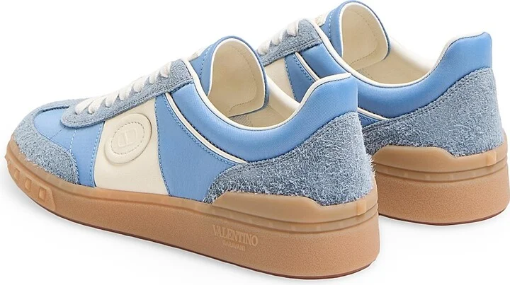 Women's Upvillage Sneakers in Crust Leather - Grey Azure - Size 6 - Image 3