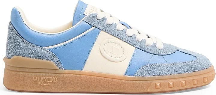 Women's Upvillage Sneakers in Crust Leather - Grey Azure - Size 6