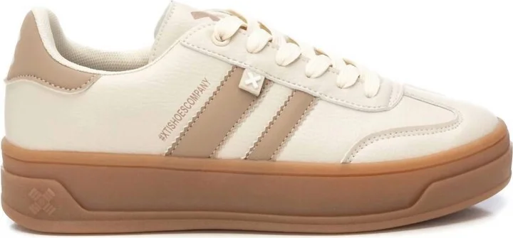 Women's Urban Fashion Sneakers In Beige