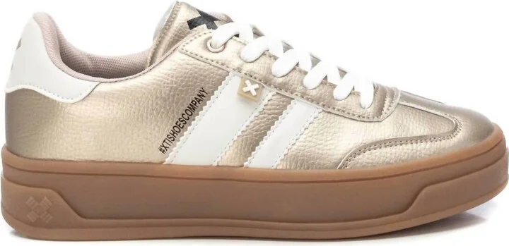Women's Urban Fashion Sneakers In Gold