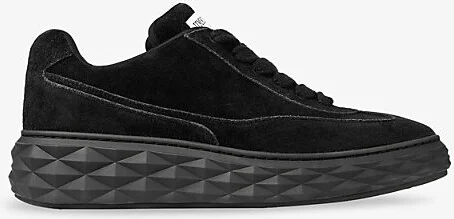 Womens V Black Diamond Maxi Suede Low-Top Trainers Eur 41.5 / 8.5 Uk Women