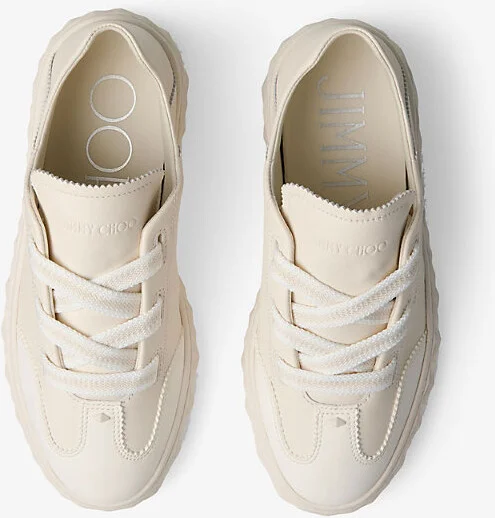 Womens V Latte Diamond Light Leather Low-Top Trainers Eur 41 / 8 Uk Women - Image 2