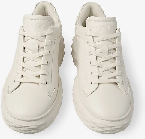 Womens V Latte/Roccia Diamond Maxi F II Leather Low-Top Trainers Eur 39 / 6 Uk Women - Image 2
