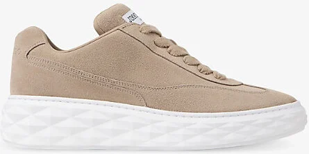 Womens V Stone Diamond Maxi Suede Low-Top Trainers 10